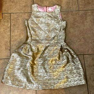 Cat & Jack Girl’s Gold Party Dress Size XL (14/16)